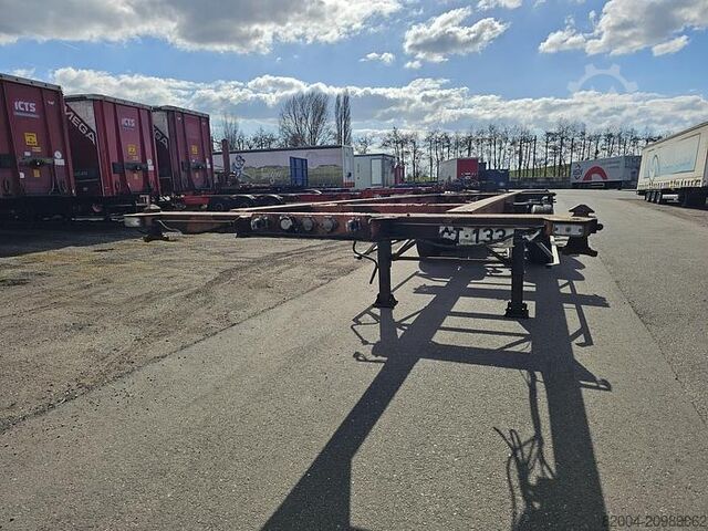 Container transport FREUHAUF VFK TF 38C1  40 2 X20  SMB DRUM