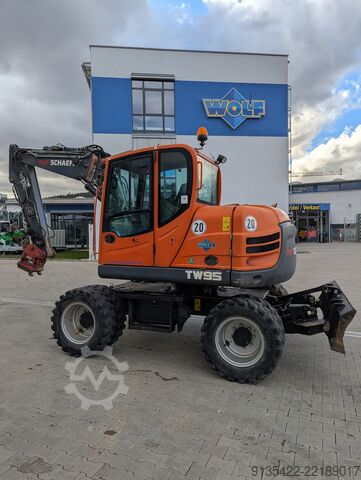 Mobile excavator Yanmar TW 95