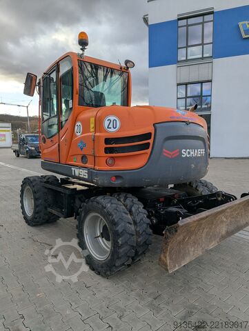 Mobile excavator Yanmar TW 95