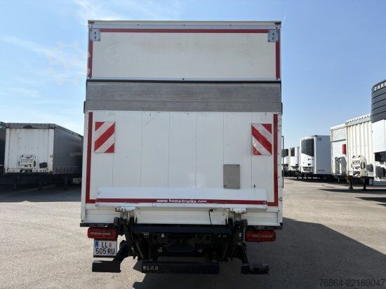 Box truck MAN TGM 15.250 4X2, KOFFER MIT LBW,