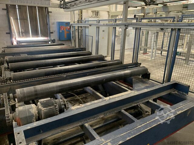 Hubtisch mit Rollenbahn Minda