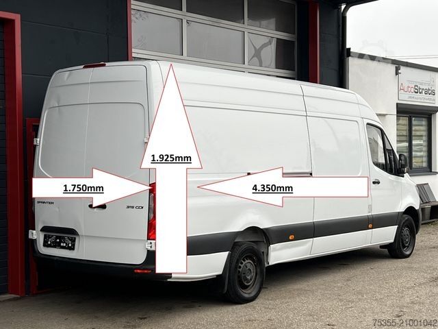 High top van MERCEDES-BENZ Sprinter 315 CDI MAXI Klima Tempomat Start/Stop