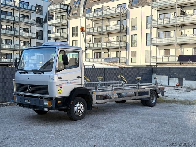 Van chassis MERCEDES-BENZ 814 Orig. 269.454km 8,45m Boot Boat Transporter