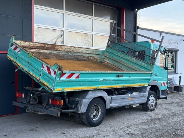 Three-sided tipper truck MERCEDES-BENZ Atego 1022 Blatt/Blatt Klima 4m Meiller 2x AHK