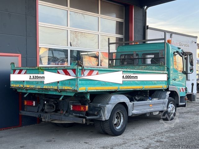 Three-sided tipper truck MERCEDES-BENZ Atego 1022 Blatt/Blatt Klima 4m Meiller 2x AHK