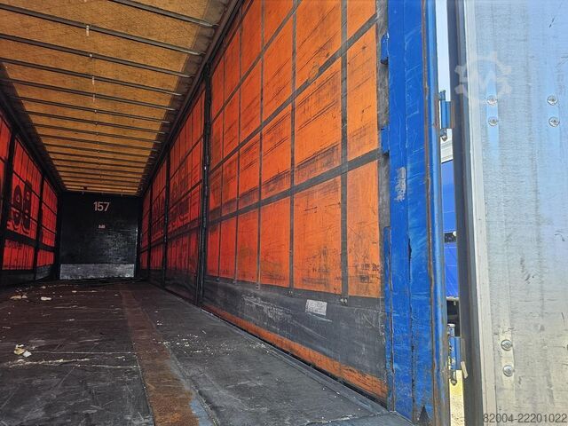 Curtain sided VAN HOOL A3C002 - ALU RIMS - PALLET BOX - GALVANIZED STE...