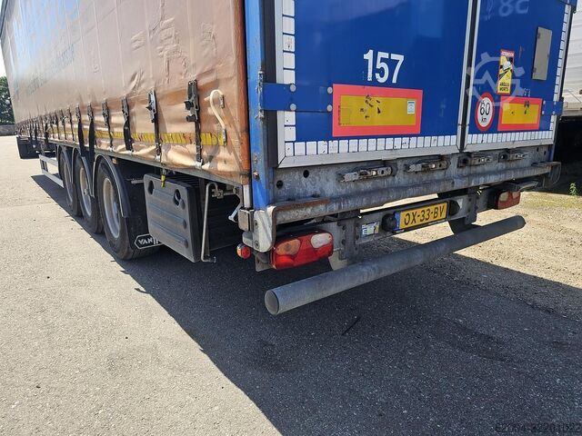 Curtain sided VAN HOOL A3C002 - ALU RIMS - PALLET BOX - GALVANIZED STE...