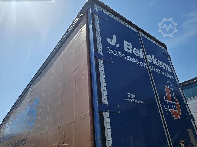 Curtain sided VAN HOOL A3C002 - ALU RIMS - PALLET BOX - GALVANIZED STE...