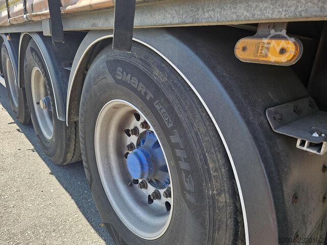 Curtain sided VAN HOOL A3C002 - ALU RIMS - PALLET BOX - GALVANIZED STE...