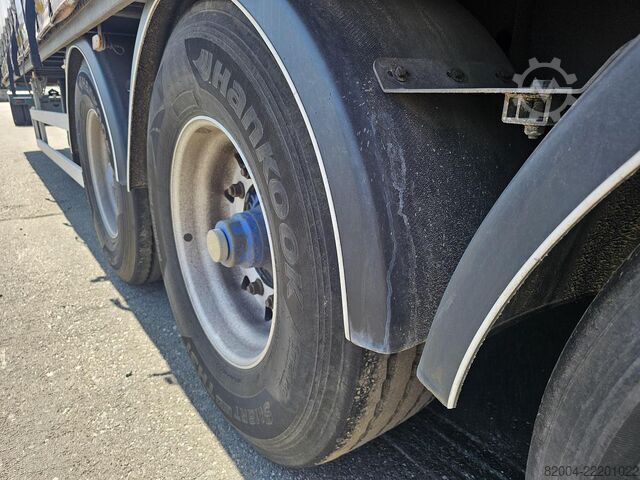 Curtain sided VAN HOOL A3C002 - ALU RIMS - PALLET BOX - GALVANIZED STE...