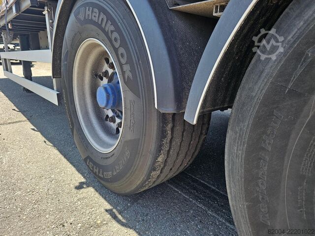 Curtain sided VAN HOOL A3C002 - ALU RIMS - PALLET BOX - GALVANIZED STE...