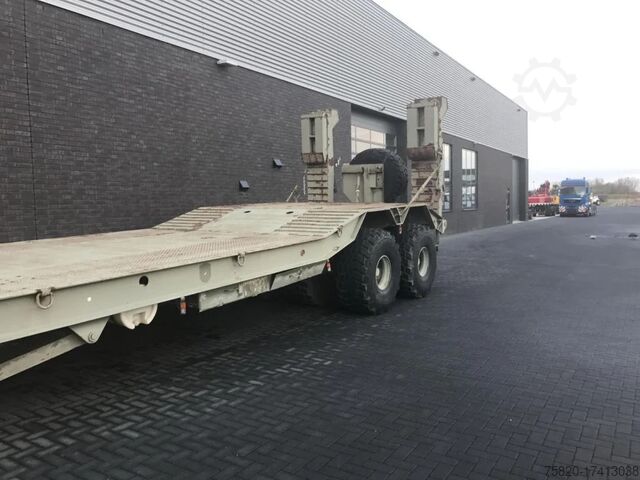 Semi-Tieflader Trabosa 2 AXEL HEAVY DUTY LOWLOADER TANK TRANSPORT