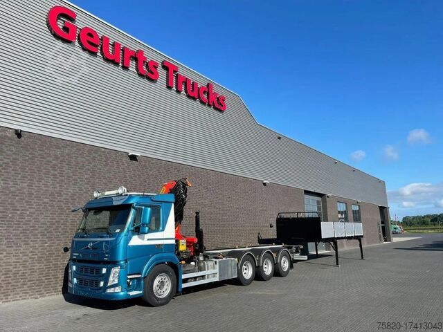 Crane truck Volvo FM 500 8X4 TRIDEM + PALFINGER PK 27001-EH G KRA...