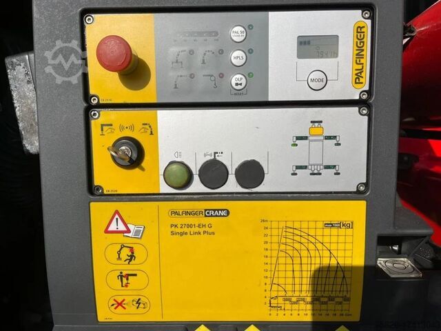 Crane truck Volvo FM 500 8X4 TRIDEM + PALFINGER PK 27001-EH G KRA...