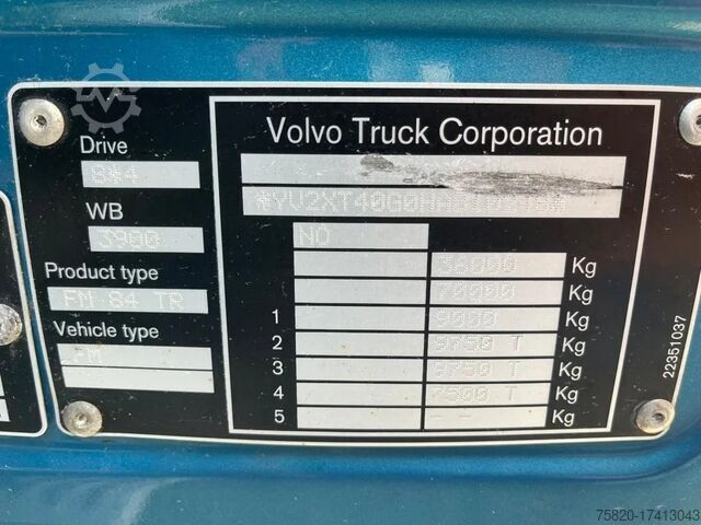 Crane truck Volvo FM 500 8X4 TRIDEM + PALFINGER PK 27001-EH G KRA...