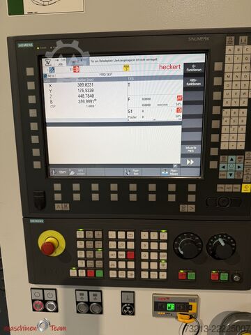 Horizontal machining center STARRAG-HECKERT HEC 630F