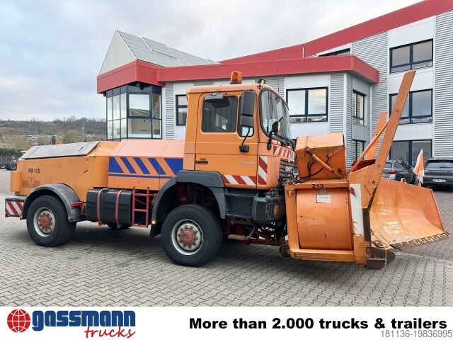 Road sweeper MAN 19.464 4x4 BB, Schneefräse mit Separatmotor