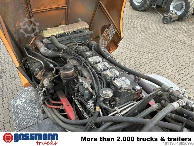 Road sweeper MAN 19.464 4x4 BB, Schneefräse mit Separatmotor