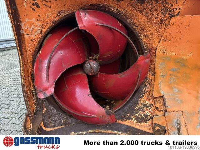 Road sweeper MAN 19.464 4x4 BB, Schneefräse mit Separatmotor