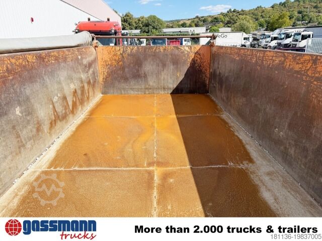 Dreiseitenkipper Anhänger Meiller MZDA 18/21, Stahlbordwände, ca. 10m³