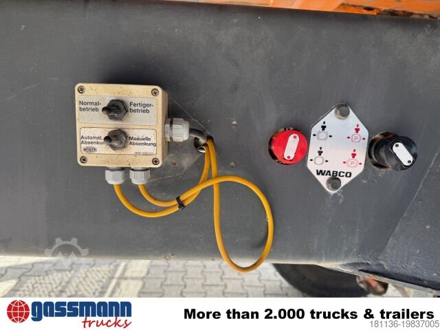 Dreiseitenkipper Anhänger Meiller MZDA 18/21, Stahlbordwände, ca. 10m³