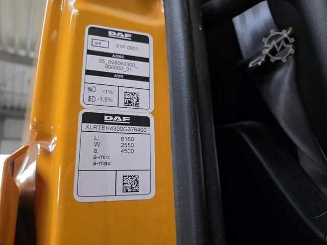 Standard SZM DAF XF 480 SC, ZF Intarder, Kühlschrank