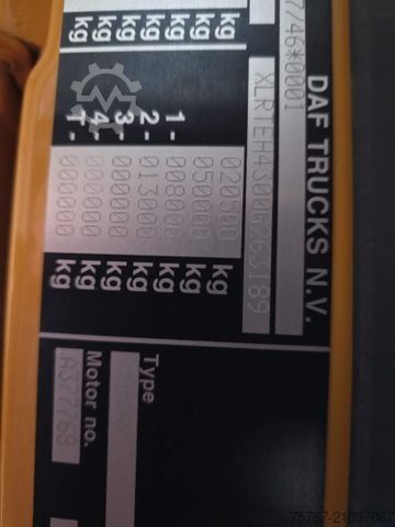 Standard SZM DAF XF 480, SC, ZF Intarder, Handschalter,Standklima