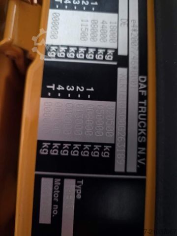 Standard SZM DAF XF 480, SC, ZF Intarder, Handschalter,Standklima