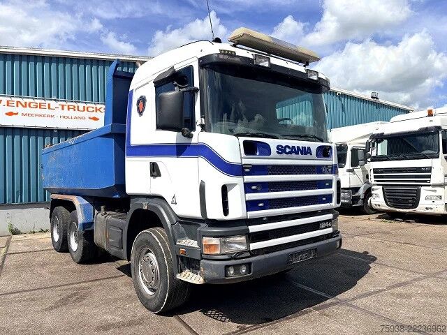 Tipper Scania R124-470 C 6x4 FULL STEEL KIPPER (MANUAL GEARBO...