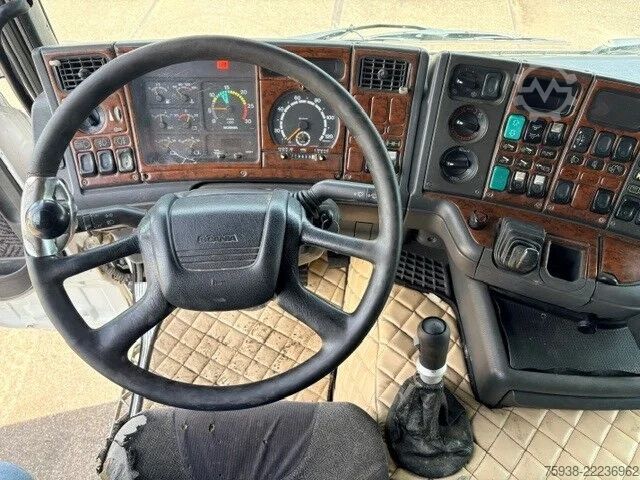 Tipper Scania R124-470 C 6x4 FULL STEEL KIPPER (MANUAL GEARBO...