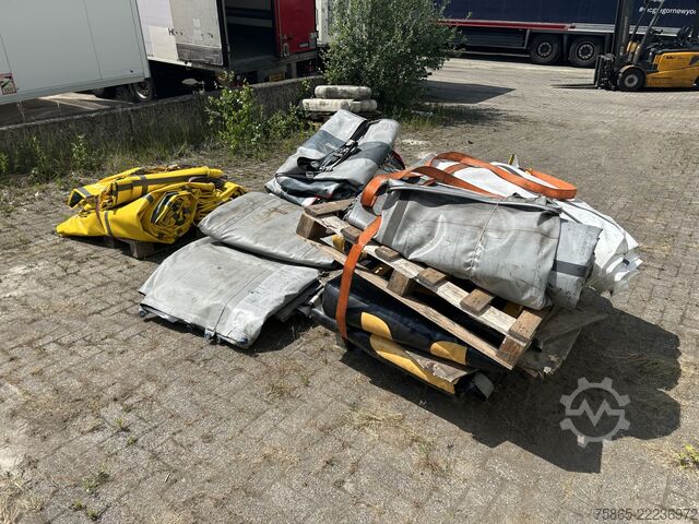 Curtain sided Schuifzeilen 6x Pallets met 16 stuks / Div Kleuren en Maten ...