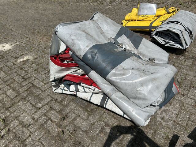 Curtain sided Schuifzeilen 6x Pallets met 16 stuks / Div Kleuren en Maten ...