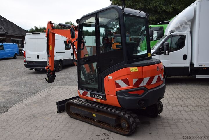 Mini excavator Kubota KX 027-4 Minibagger 2,7 Tonnen SW MS03