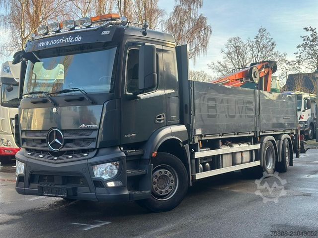 Autokran MERCEDES-BENZ Antos 2646 Baustoff Atlas 206.3 Lift/Lenk AHK