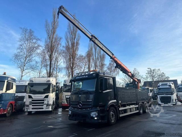 Autokran MERCEDES-BENZ Antos 2646 Baustoff Atlas 206.3 Lift/Lenk AHK
