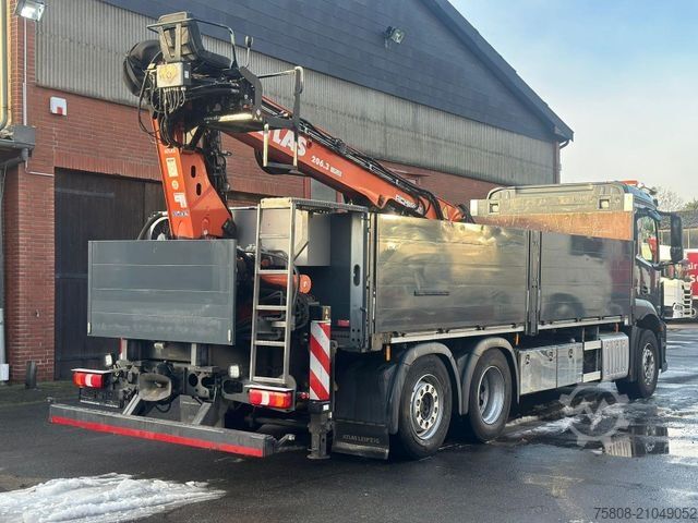 Autokran MERCEDES-BENZ Antos 2646 Baustoff Atlas 206.3 Lift/Lenk AHK
