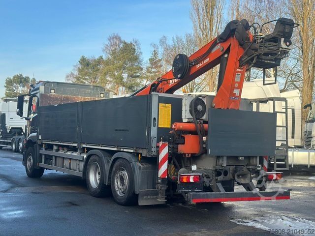 Autokran MERCEDES-BENZ Antos 2646 Baustoff Atlas 206.3 Lift/Lenk AHK