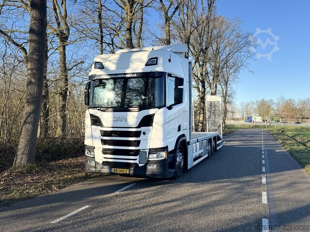 Scania R450 NGS 6X2 Machine Transporter / Low Loader Truck Euro 6 Automatic - Full Air Suspension -  SCANIA R450 NGS 6X2 Machine Transporter / Oprij Vrachtwagen Euro 6 Automaat - Full Air - 2019