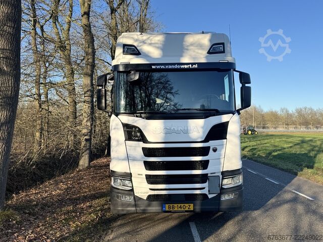 Scania R450 NGS 6X2 Machine Transporter / Low Loader Truck Euro 6 Automatic - Full Air Suspension -  SCANIA R450 NGS 6X2 Machine Transporter / Oprij Vrachtwagen Euro 6 Automaat - Full Air - 2019
