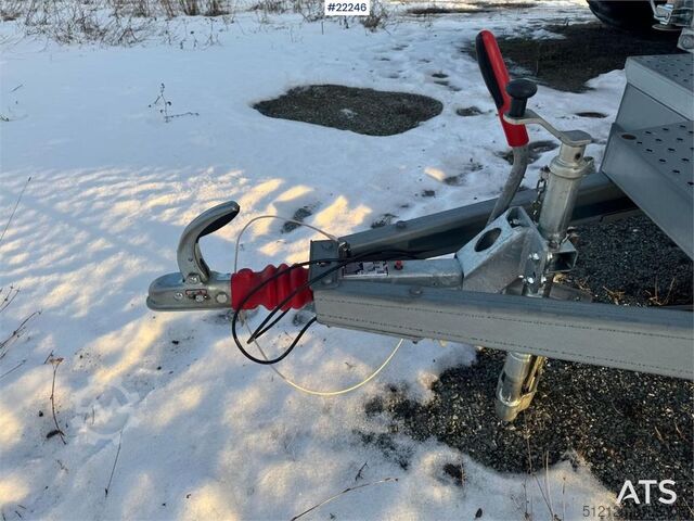 Arnpro wheeled cabin with living area and toilet  Arnpro wheeled cabin with living area and toilet