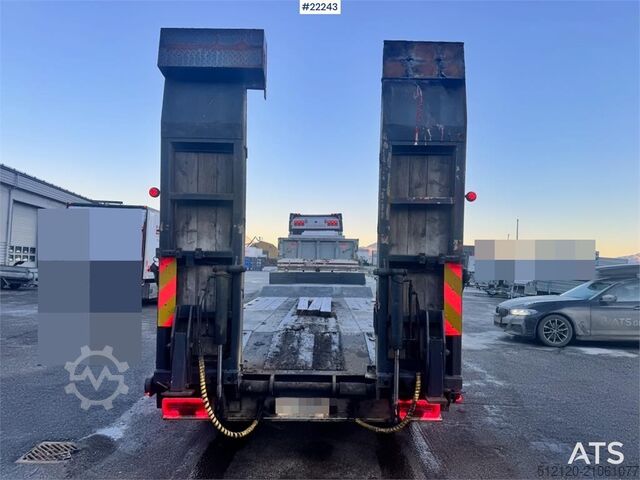 Tieflader Damm Machinery Trailer