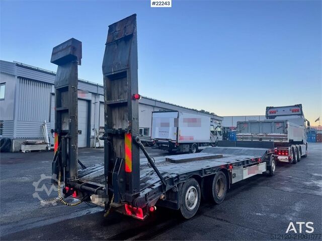 Tieflader Damm Machinery Trailer