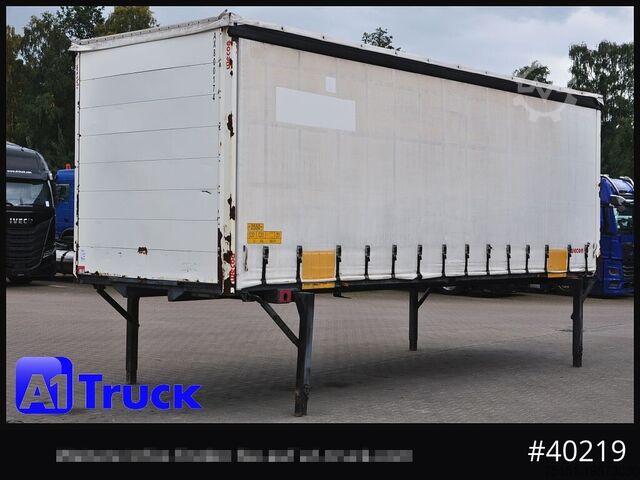 Wechselbrücke mit Pritsche & Plane WECON WPR 745, verzinkt, 2520  innen, Code XL