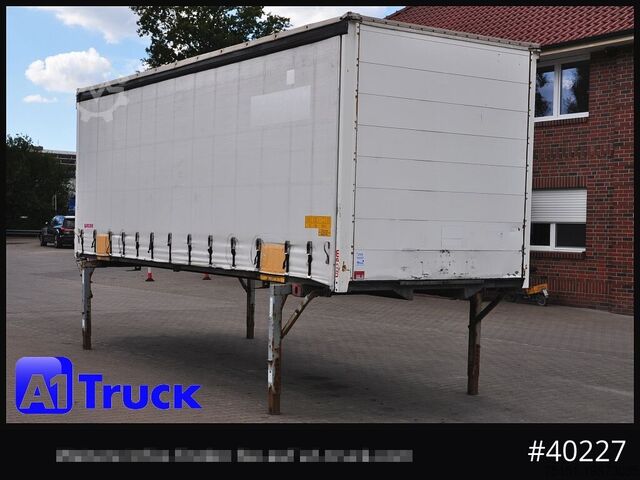 Wechselbrücke mit Pritsche & Plane WECON WPR 745, verzinkt, 2520  innen, Code XL