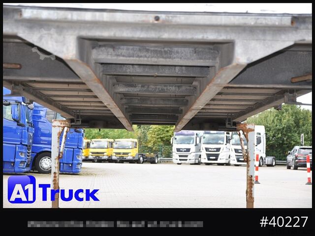 Wechselbrücke mit Pritsche & Plane WECON WPR 745, verzinkt, 2520  innen, Code XL