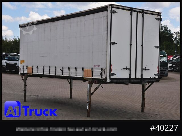 Wechselbrücke mit Pritsche & Plane WECON WPR 745, verzinkt, 2520  innen, Code XL