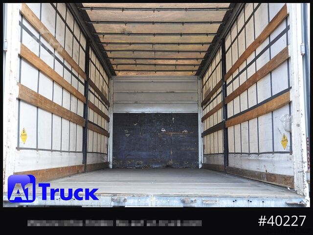 Swap body with flatbed & tarp WECON WPR 745, verzinkt, 2520  innen, Code XL