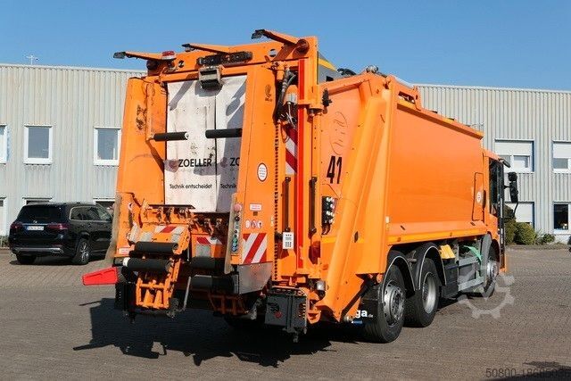 Müllwagen MERCEDES-BENZ 2633 L ECONIC, HN-Schörling, Zöller, gelenkt, AC