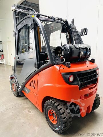 Treibgasstapler Linde H 25 T-02 EVO Triplex Kabine STVO ZVG