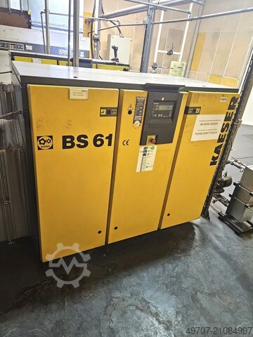 Schaubenkompressor 37kw 6,1m3/min  8bar Kaeser BS61 37kw 6,1m3/h  7,5bar screwcompressor